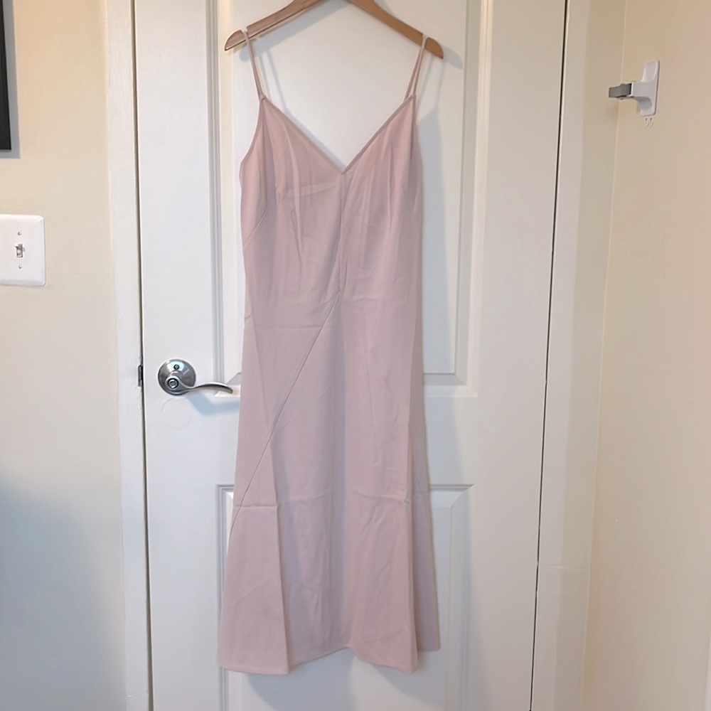 NWT Thakoon midi slip dress size 4 blush pink